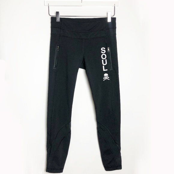 lululemon athletica Pants - Soul Cycle X lululemon | Crop Mesh Leggings Size 6